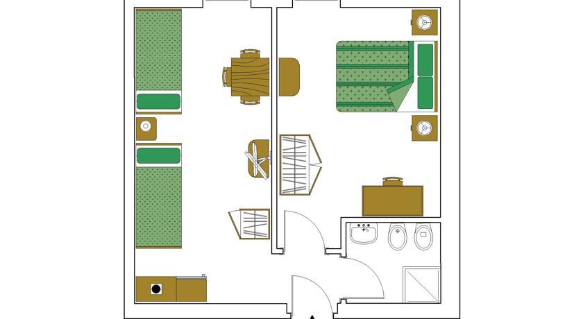 Hotel Elbele Garni Folgaria Pokój zdjęcie